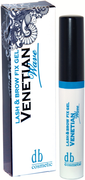 Гель для бровей и ресниц - Dark Blue Cosmetics Venetian Wave Lash & Brow Fix 