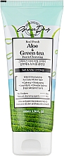 Парфумерія, косметика Пінка для вмивання обличчя з екстрактами алое вера й зеленого чаю - Grace Day Real Fresh Aloe Green-Tea Foam Cleanser