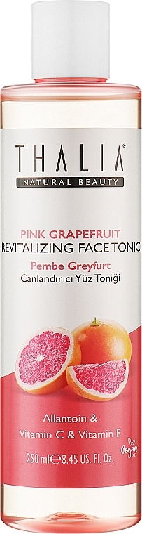 Тонік для обличчя з екстрактом рожевого грейпфрута - Thalia — фото N1