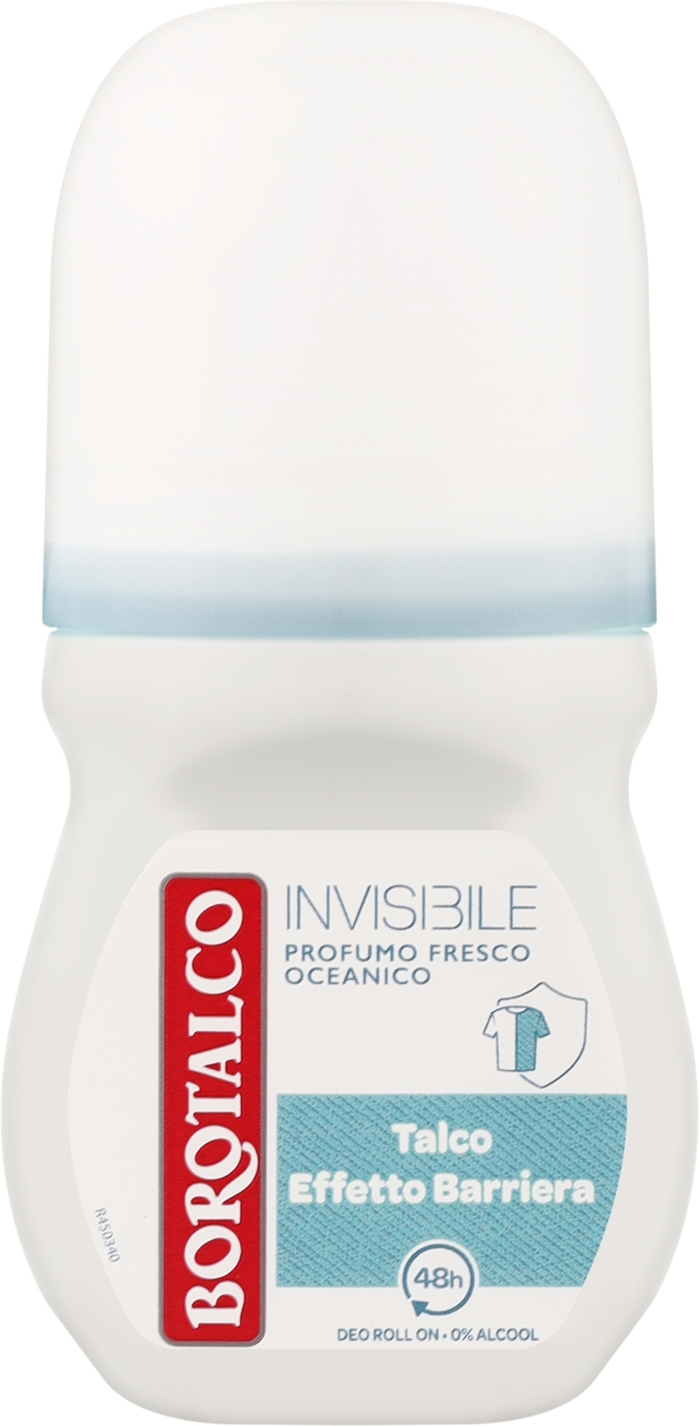 Шариковый дезодорант-антиперспирант - Borotalco Invisible  — фото 50ml