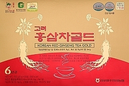 Диетическая добавка "Чай красного корейского женьшеня" - Gimpo Paju Ginseng Gold — фото N1