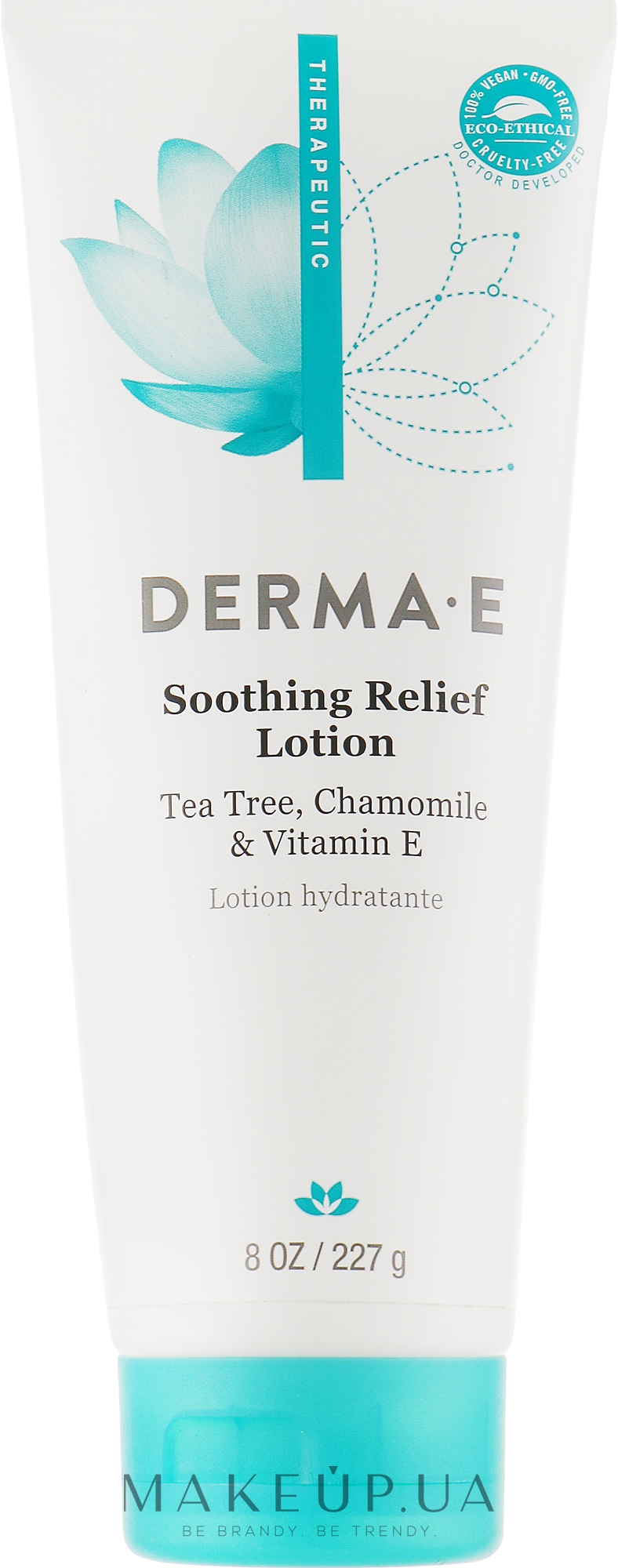 Лосьон для снятия зуда и успокоения кожи - Derma E Therapeutic Topicals Tea Tree & E Antiseptic Cream — фото 236ml