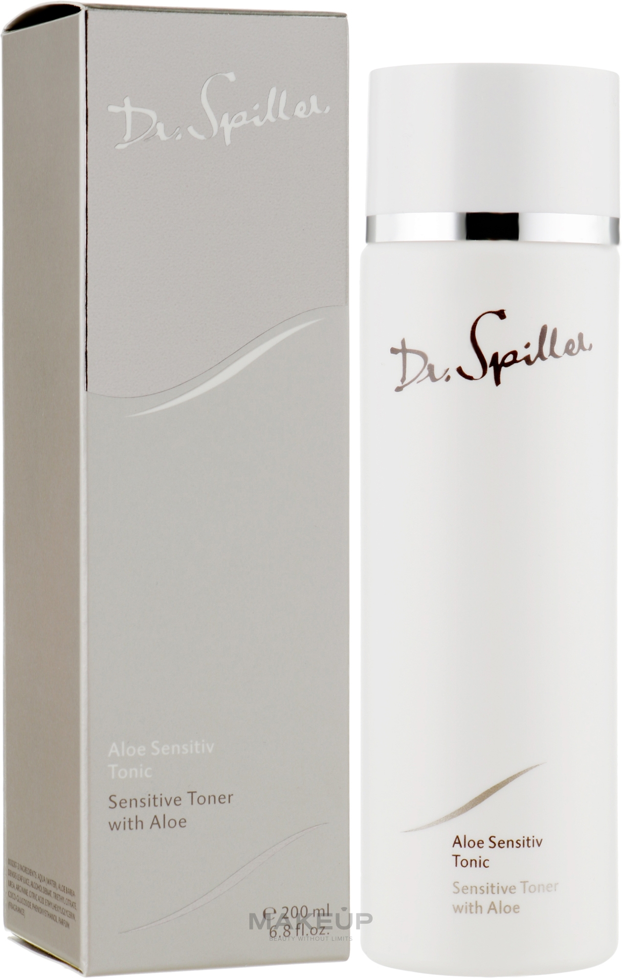 Тонік з алое для чутливої шкіри - Dr. Spiller Sensitive Toner with Aloe — фото 200ml