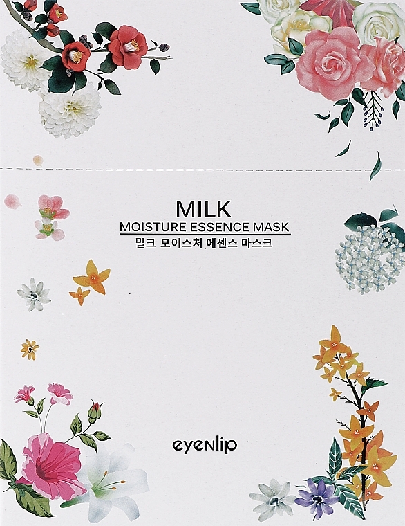 Зволожувальна молочна маска з есенцією - Eyenlip Moisture Essence Mask Milk — фото N1