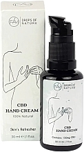 Духи, Парфюмерия, косметика Крем для рук - Fam Drops Of Nature CBD Hand Cream