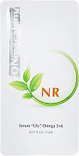 Концентрированная питательная сыворотка "Лили" - Onmacabim NR Serum Lily Omega 3+6 (пробник) — фото N1
