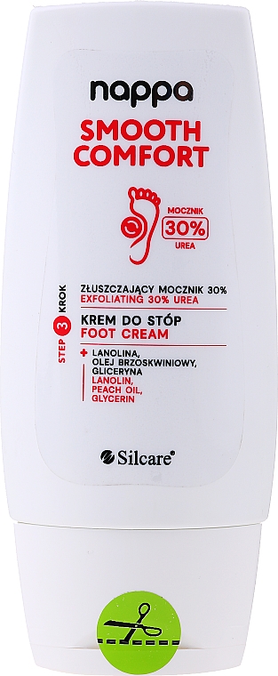 Крем для ног с мочевиной 30% - Silcare Nappa Cream — фото N9