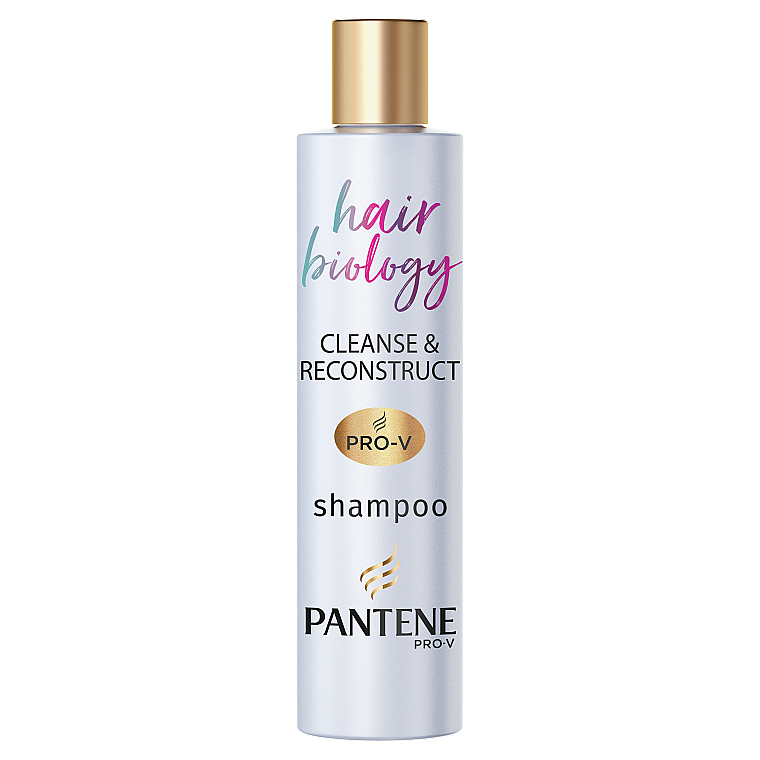 Шампунь "Биология волос. Очищение и восстановление" - Pantene Pro-V Hair Biology Cleanse & Reconstruct Shampoo — фото N1