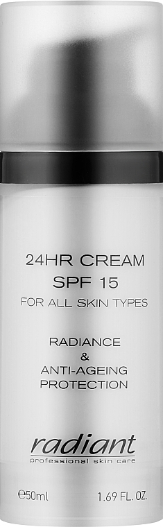 Зволожувальний крем для обличчя - Radiant Cream Spf 15 — фото N2