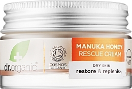 Крем для лица "Манука Мед" - Dr. Organic Manuka Honey Rescue Cream — фото N2