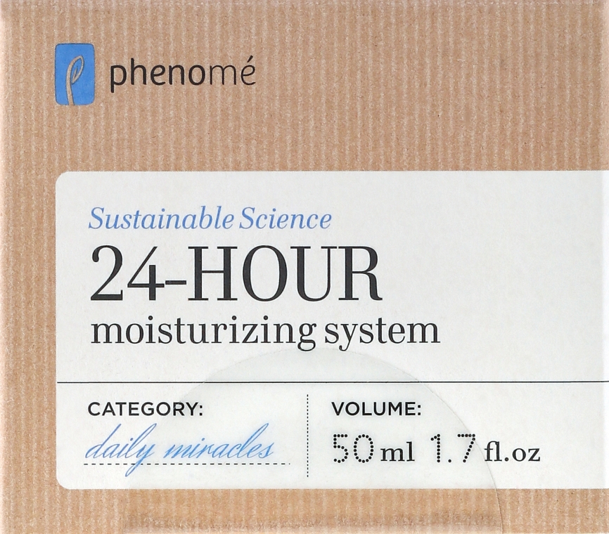 Крем 24-годинної дії, зволожуючий - Phenome 24 Hour Moisturizing Sistem Cream — фото N1