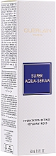 Набір - Guerlain Super Aqua Serum Set (serum/50ml + eye/serum/5ml + mask/1шт + lot/15ml) — фото N4