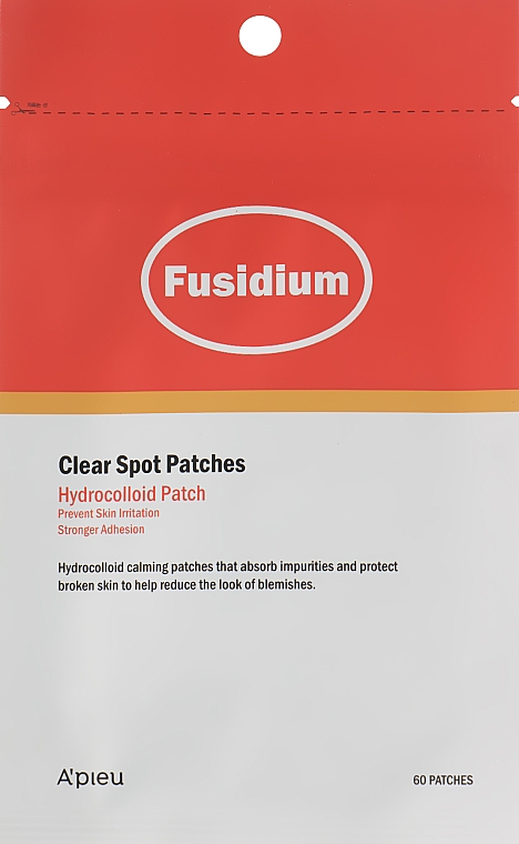Точечные патчи от прыщей - A'pieu Fusidium Clear Spot Patches