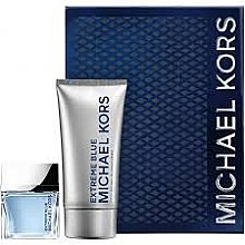 Духи, Парфюмерия, косметика Michael Kors Extreme Blue - Набор (edt/70 ml + sh/gel/150/ml)