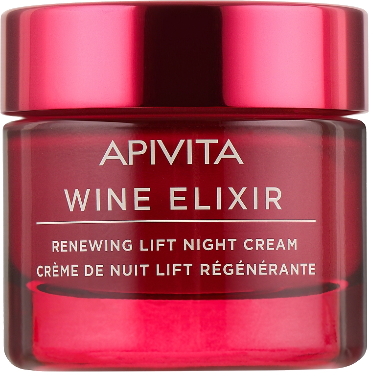 Восстанавливающий ночной крем-лифтинг - Apivita Wine Elixir Renewing Lift Night Cream — фото N1