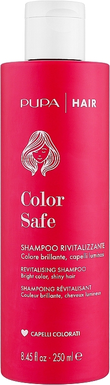 Шампунь для окрашенных волос - Pupa Color Safe Revitalising Shampoo — фото N1