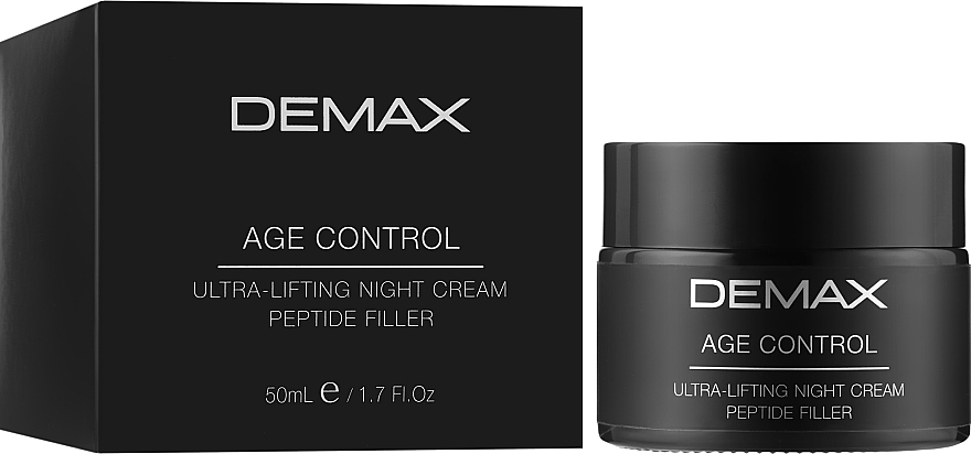 Ночной заполнительный лифтинг-крем с пептидами - Demax Age Control Ultra-Lifting Night Cream Peptide Filler — фото N2