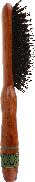 Щітка масажна "Flexion", 9-рядна, прямокутна, вузька - Hairway — фото N2