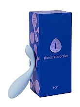 Парфумерія, косметика Вагінальний вібратор і вібратор для точки G, блакитний - The Oh Collective Kit Vaginal & G-Spot Vibrator Blue