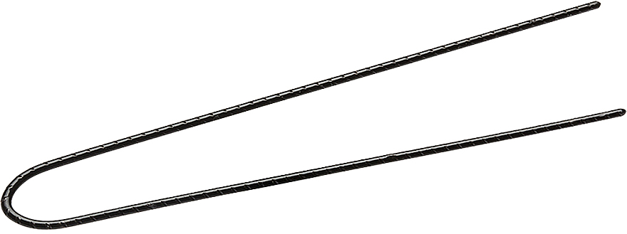 УЦЕНКА Шпильки рифленые, черные, 72 мм - Comair * — фото N1