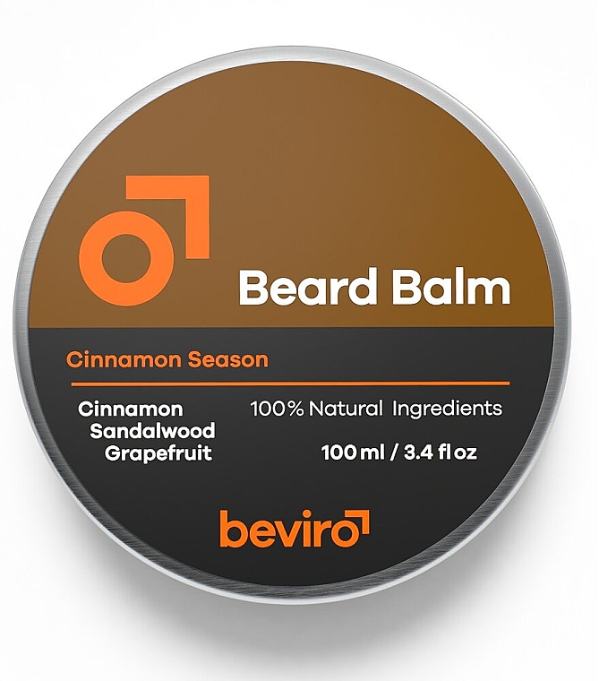 Бальзам для бороды - Beviro Beard Balm Cinnamon Season — фото N1