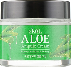 Ампульный крем для лица с алоэ - Ekel Aloe Ampule Cream — фото N2