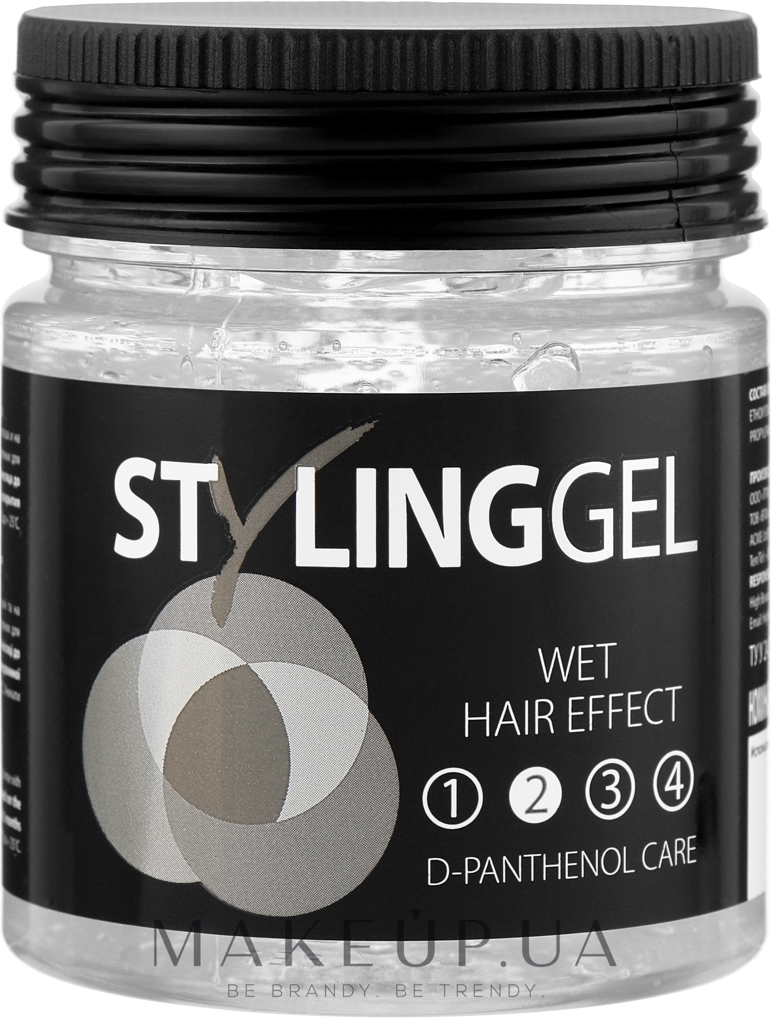 Гель для укладання волосся ефект мокрого волосся Acme-Style Styling Gel - Acme Color — фото 200ml