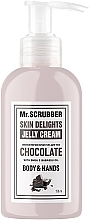 Духи, Парфюмерия, косметика Увлажняющий крем-гель для тела "Шоколад" - Mr.Scrubber Body & Hands Cream 