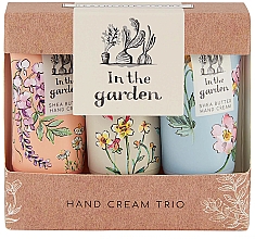 Парфумерія, косметика Набір - Heathcote & Ivory In The Garden Hand Cream Trio (h/cr/mini/30mlx3)