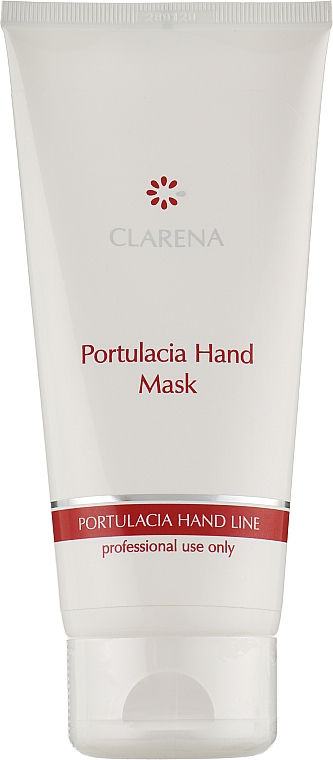 Кремова маска для рук з екстрактом портулаку - Clarena Portulacia Hand Mask — фото N1