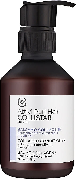 Кондиционер для объема волос с коллагеном - Collistar Attivi Puri Hair Collagen Conditioner — фото N1