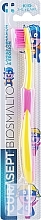 Парфумерія, косметика Дитяча зубна щітка, 3-6 років, жовто-рожева - Curaprox Curasept Biosmalto Kids Toothbrush