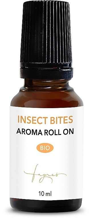 Суміш ефірних олій від укусів комах, роликова - Fagnes Aromatherapy Bio Insect Bites Aroma Roll On — фото N1