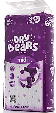 Парфумерія, косметика Підгузки Fun&Care, 3 Midi (4-9 кг), 48 шт. - Dry Bears