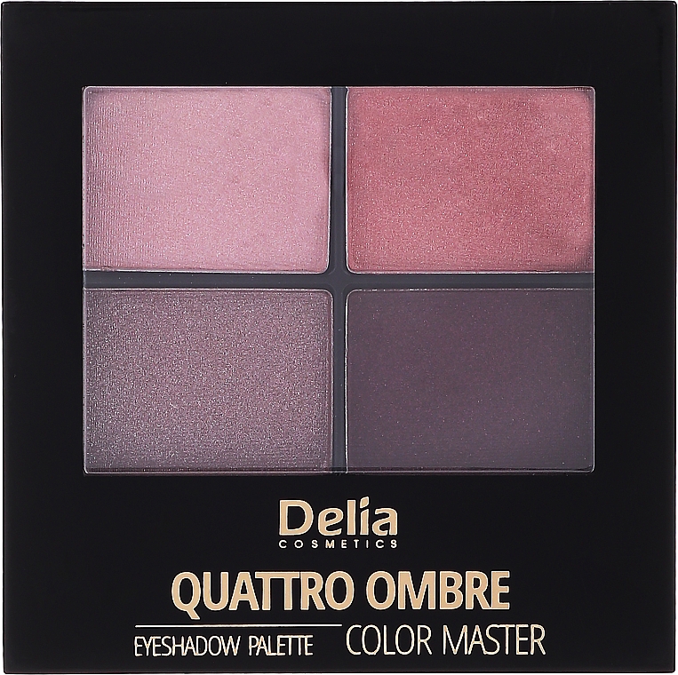 Тени для век - Delia Quattro Ombre Color Master