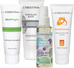 Парфумерія, косметика Набір - Christina RegCare Kit (water/100ml + sun/cr/75ml + mask/60ml + complex/75ml)