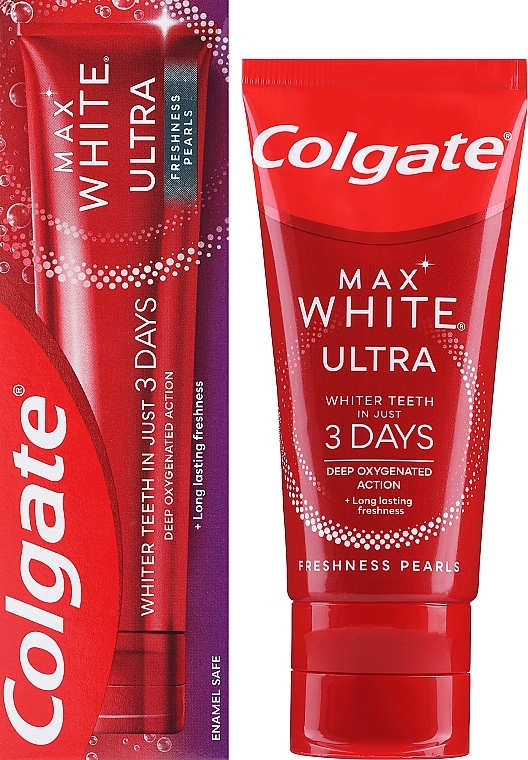Зубна паста - Colgate Max White Ultra Fresh Pearls — фото N2