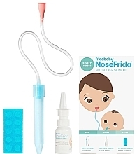 Духи, Парфюмерия, косметика Набор - Frida Baby NoseFrida Snotsucker Saline Kit