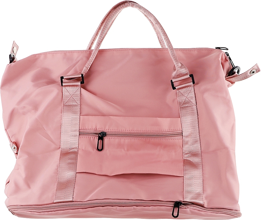 Дорожная сумка большая 08199r, розовая - Cosmo Shop — фото N1