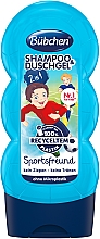 Шампунь для волос и тела "Юный спортсмен" - Bubchen Kids Shampoo and Shower — фото N1