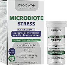 Пищевая добавка от стресса - Biocyte Longevity Microbiote Stress — фото N2
