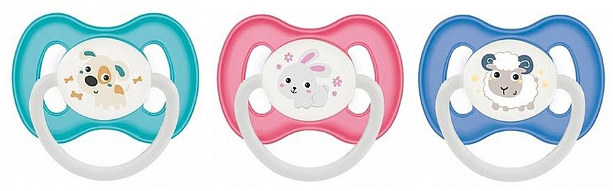 Пустышка латексная круглая от 6 до 18 месяцев - Canpol Babies Bunny & Company — фото N1