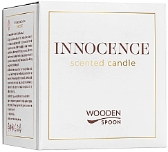 Ароматична свічка - Wooden Spoon Innocence Natural Scented Soy Candle — фото N2