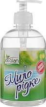 Жидкое мыло для рук и тела с ароматом груши, с дозатором - Ekolan — фото N1