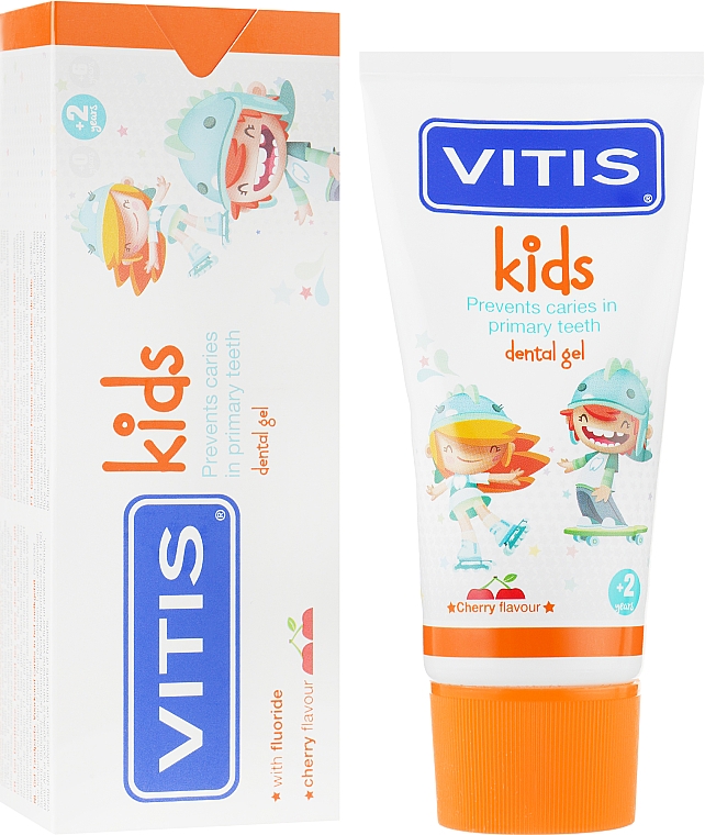 Зубна гель-паста для дітей - Dentaid Vitis Kids — фото N1
