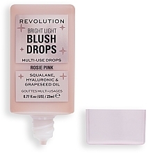 Жидкие румяна - Makeup Revolution Bright Light Blush Drops — фото N2