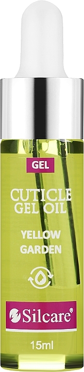 Масло для ногтей и кутикулы в геле - Silcare Cuticle Gel Oil Yellow Garden — фото N1