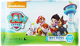 Парфумерія, косметика Дитячі вологі серветки - Suavipiel Paw Patrol Wipes