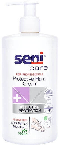 Защитный крем для рук - Seni Care Protective Hand Cream — фото N1