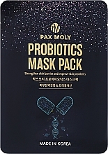 Маска тканинна з пробіотиками - Pax Moly Real Probiotics Mask Pack — фото N1